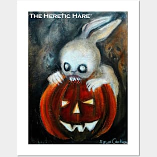 THE HERETIC HARE - Karen Carter HALLOWEEN Posters and Art